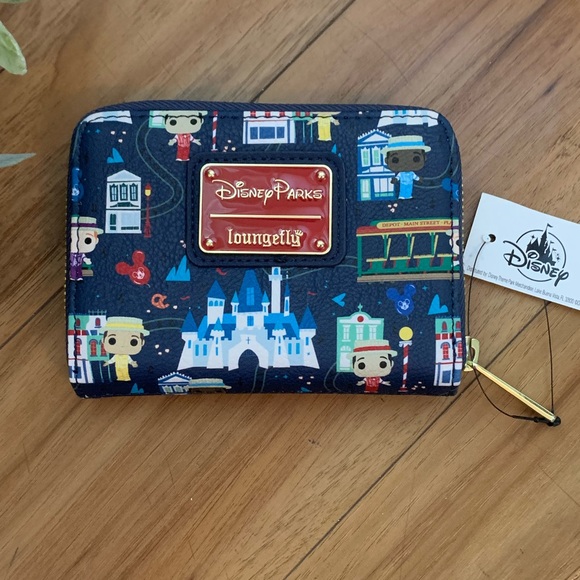 ~😊NWT Loungefly Disney Parks Dapper Dan's Wallet😊~ - Picture 4 of 6
